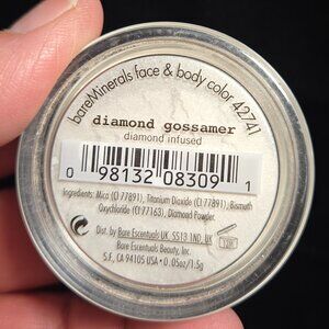 NEW - Bare Minerals Diamond Gossamer Highlighter .05oz./1.5g Sealed